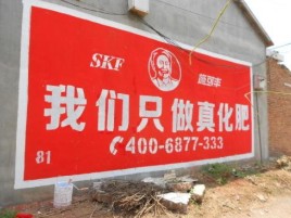鹿寨刷墙广告”蕴含了时代命题