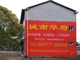 鹿寨百分之90的人都不了解的农村墙体广告