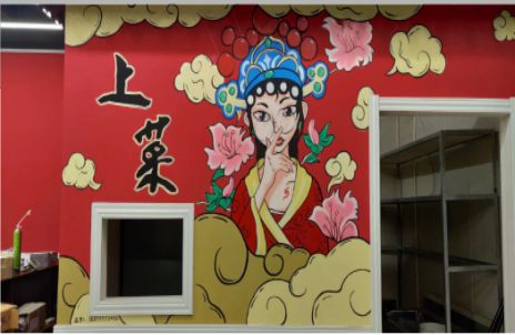 鹿寨墙体彩绘的发展和应用