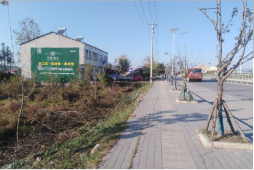 鹿寨书山南院墙体广告
