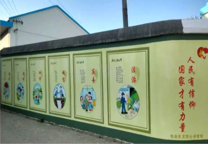 鹿寨文化墙施工攻略